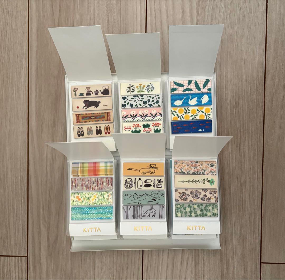 KITTA 中古品　54冊、専用ホルダー3冊セット