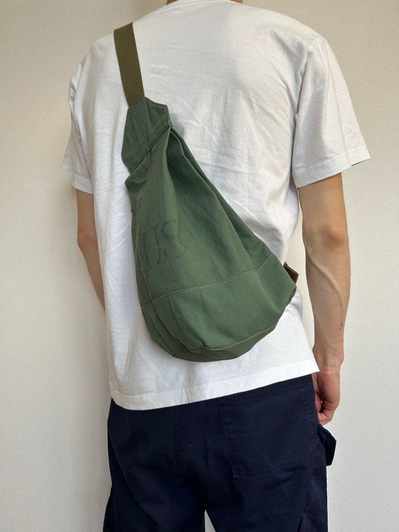 ビンテージ　リメイクバッグ　TALONzip アメリカ軍　ボディバッグshort