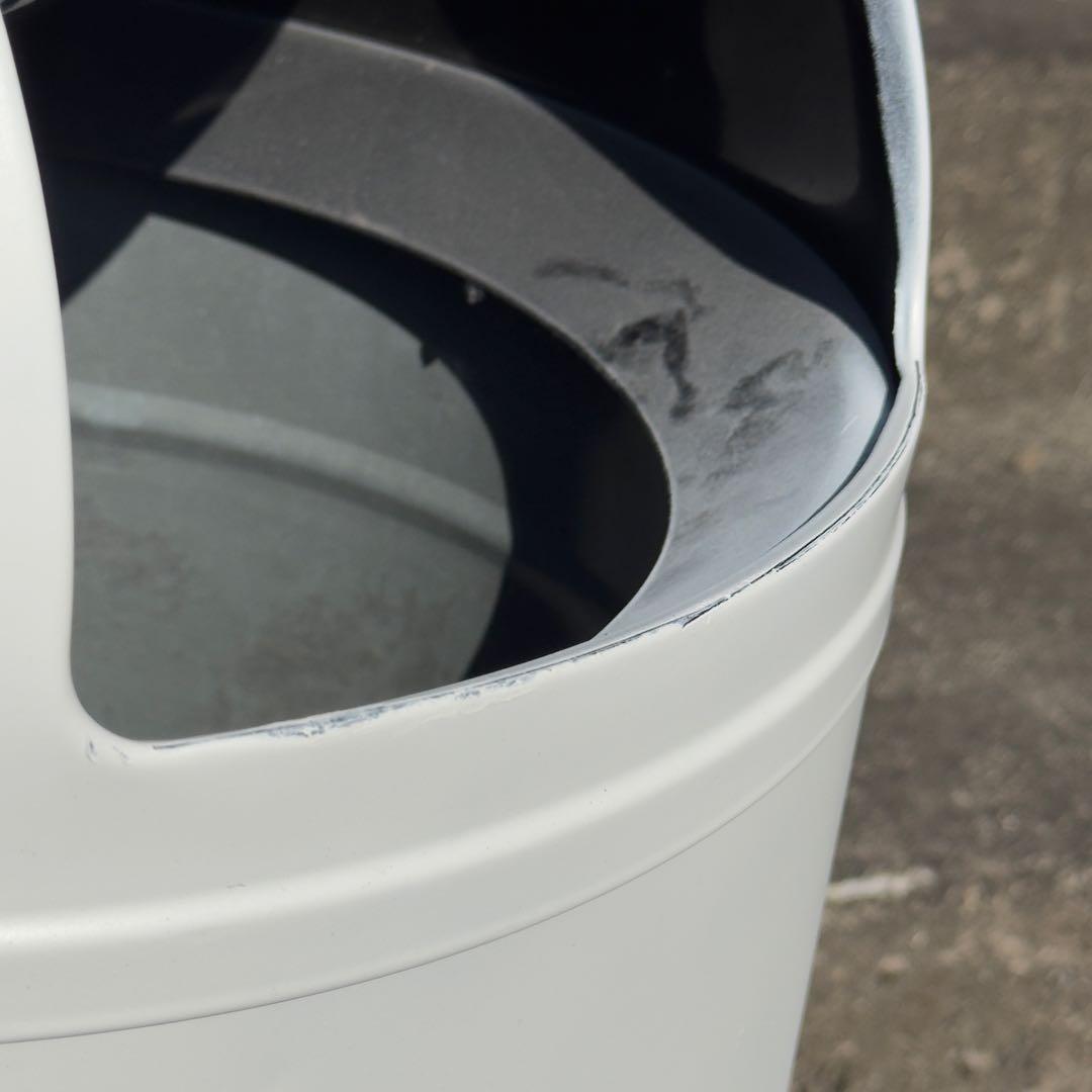 リメイク品 マットホワイト WESCO ダストボックス プッシュボーイ 50L