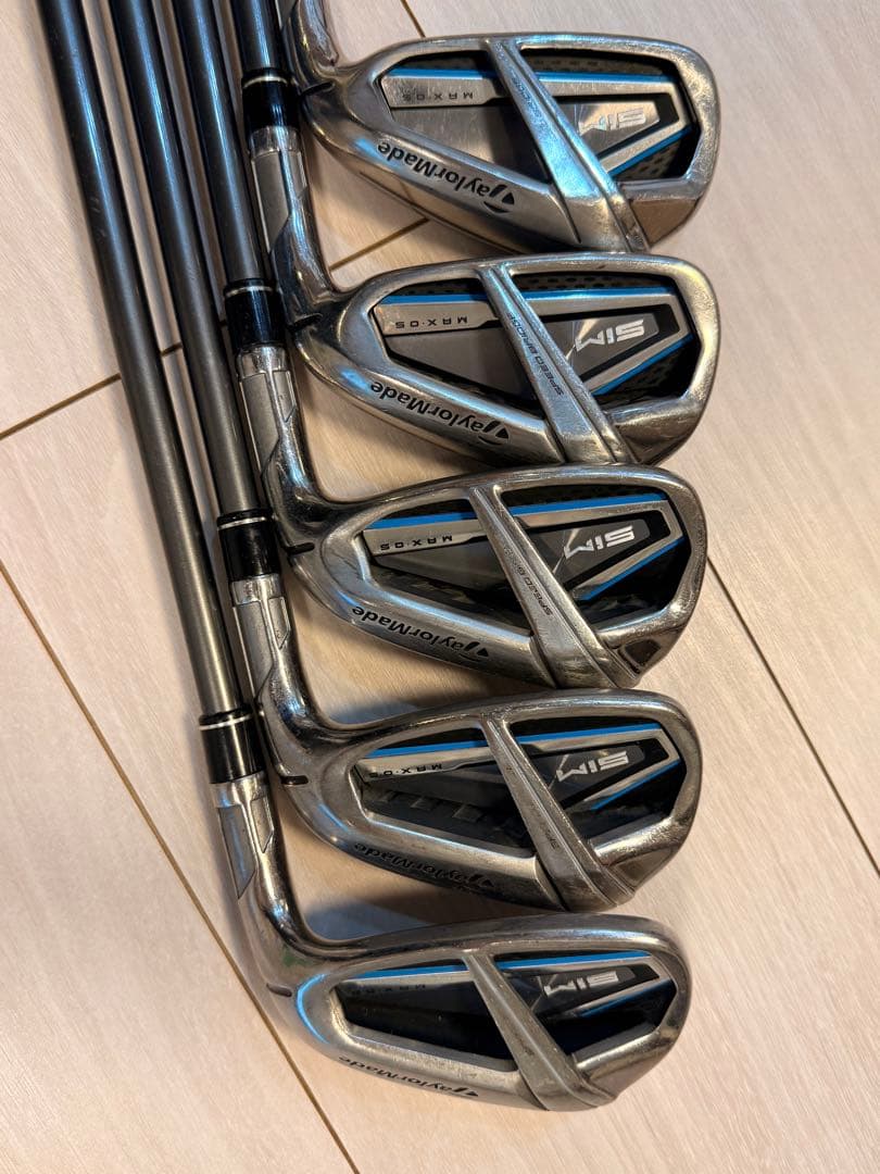 テイラーメイド　SIM MAX OS 5本組(6I～9I/PW)