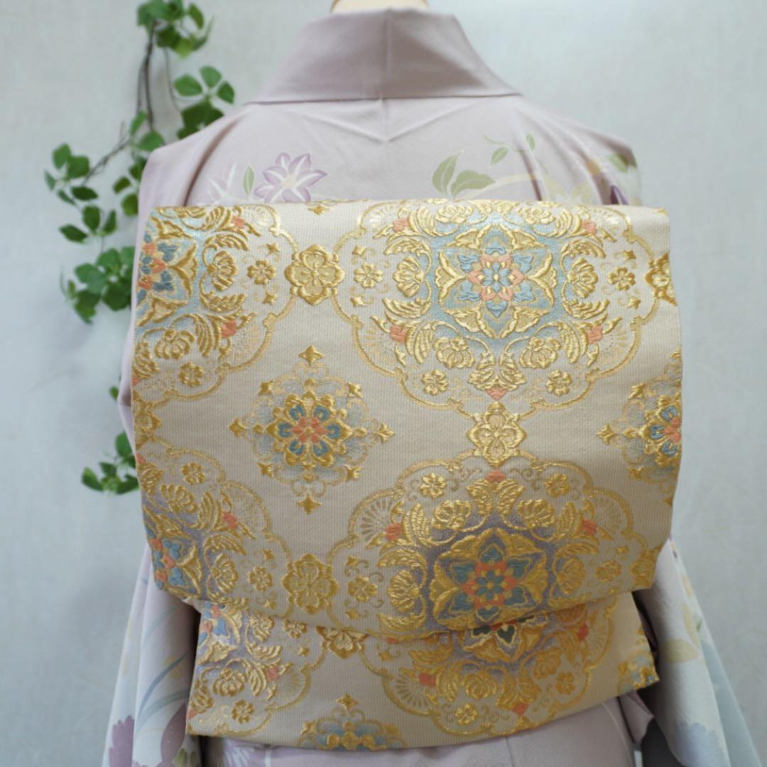 訪問着フルセット　285▪︎ 正絹　卒業式　入学式　お宮参り　七五三　披露宴