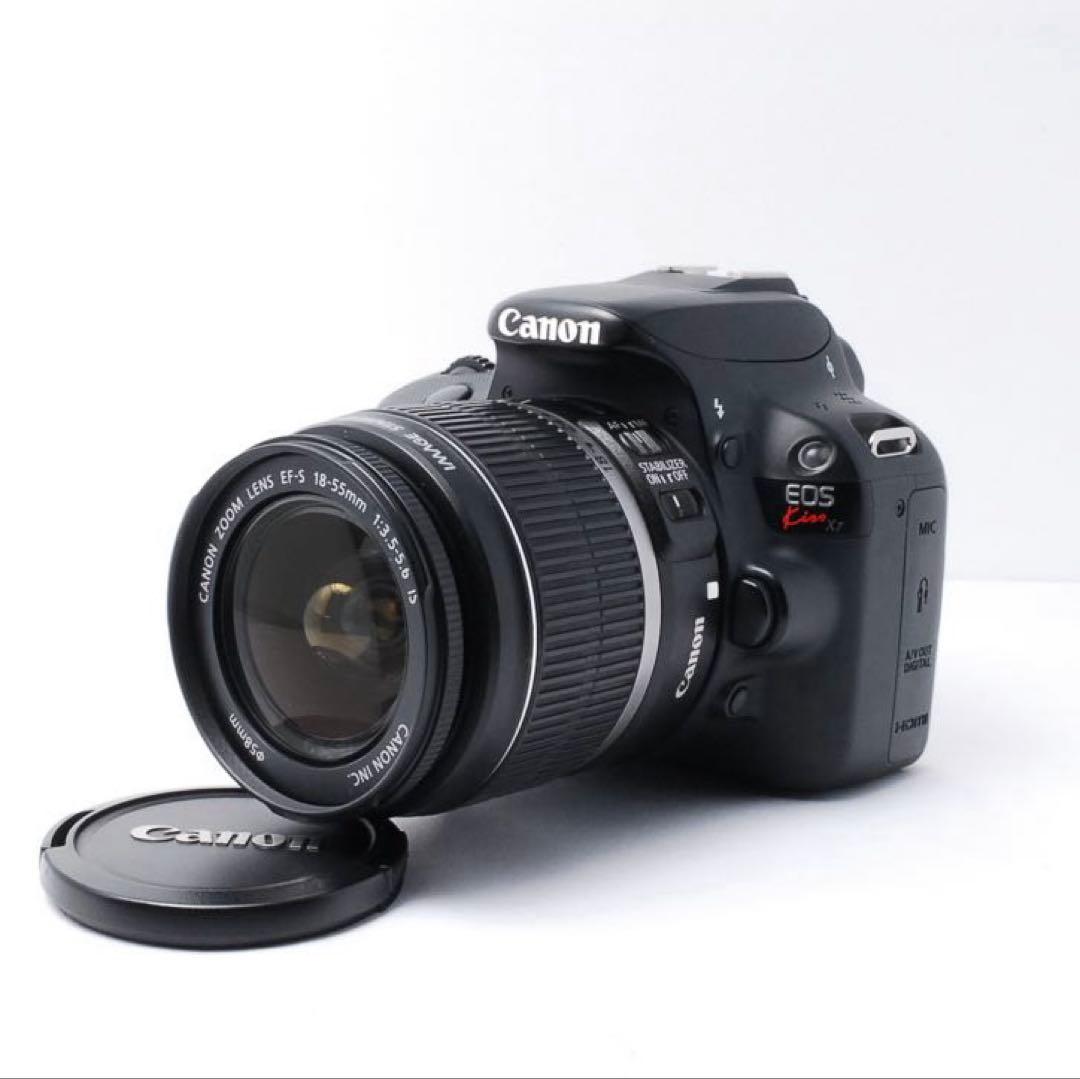 美品❤️Canon kiss X7❤️スマホ転送✨バッグ付き一眼レフカメラ