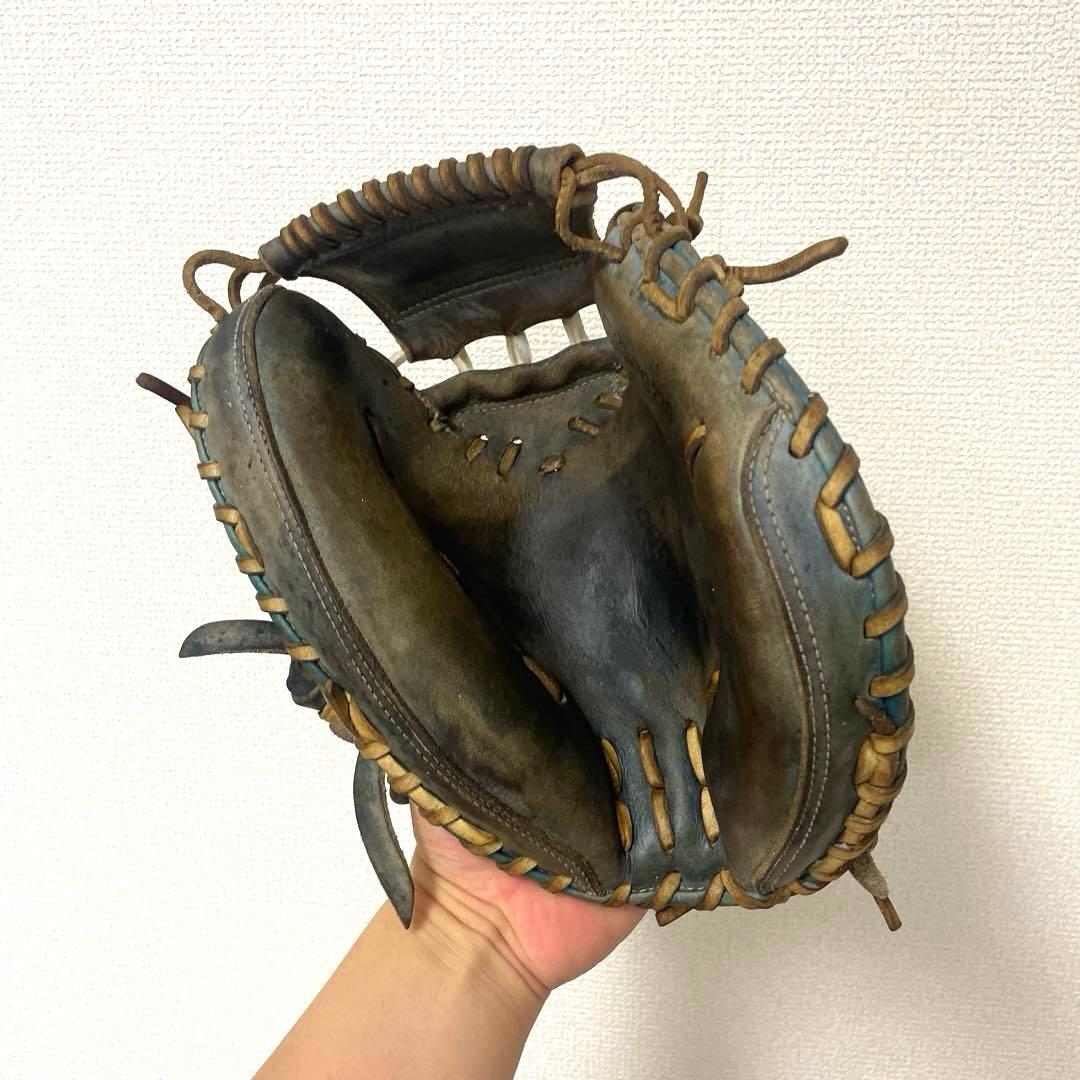 500 デサント 型抜群 硬式 キャッチャーミット トレーニングミット