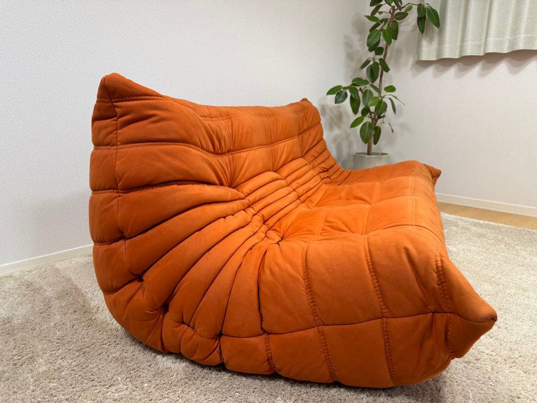 ligne roset リーンロゼ トーゴ TOGO ３人掛けソファ ロゼトーゴ