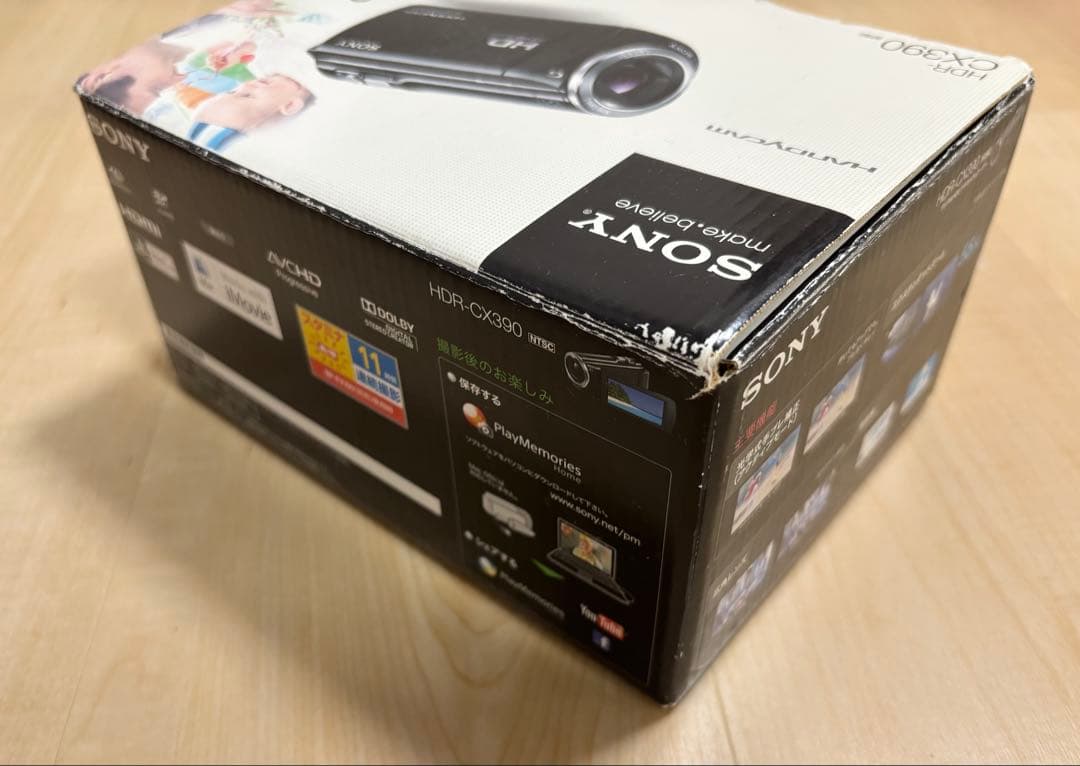 SONY HDR-CX390ビデオカメラ　ピンク