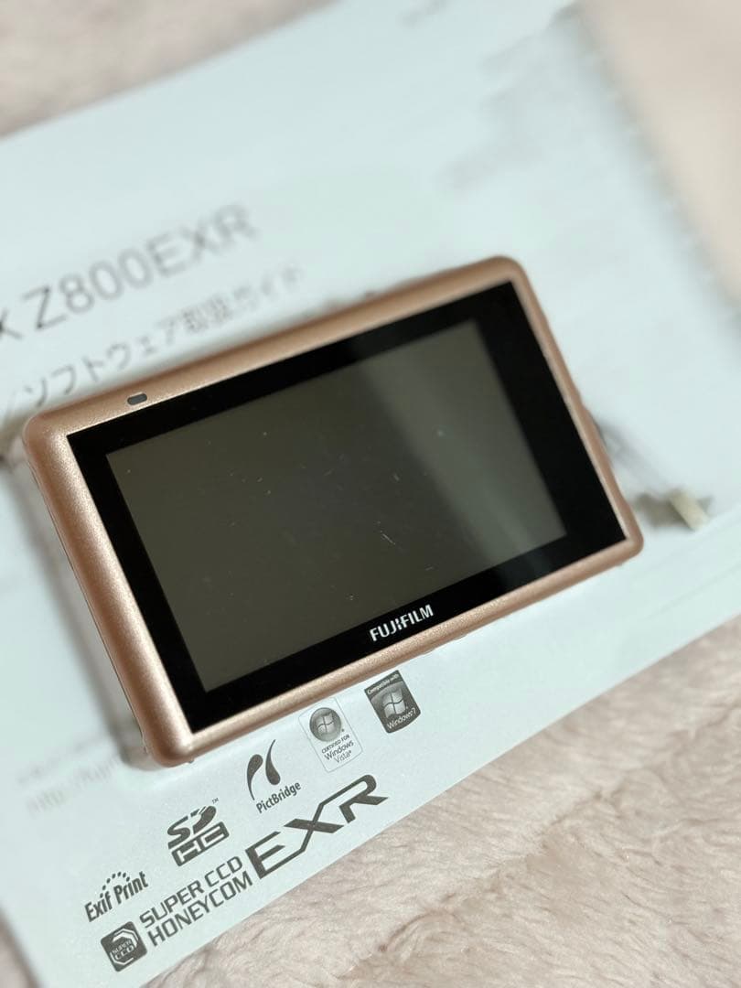 【動作確認済】 FUJIFILM FINEPIX Z800 EXR ピンク 箱付