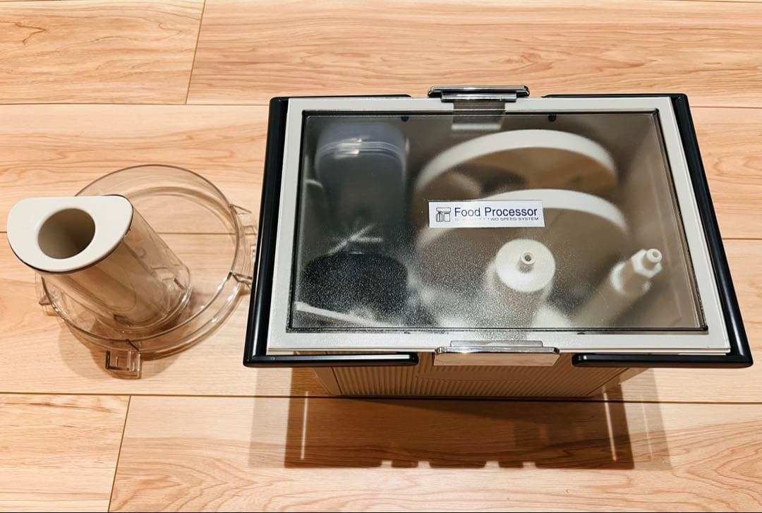 【中古】Amway フードプロセッサー + ケース付オプションパーツセット