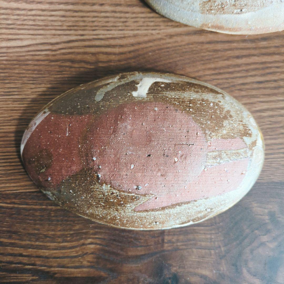 新品未使用 小泊良さんの小皿2点セット③ やちむん 作家もの