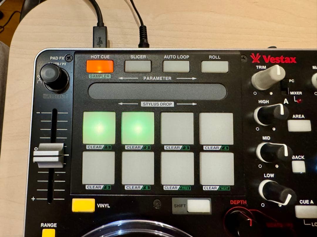 Vestax VCI-380 DJコントローラー Serato