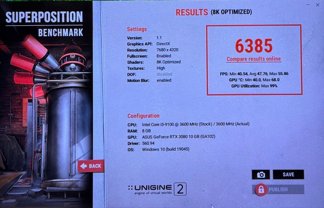 ASUS ROG STRIX RTX 3080 OC ホワイトエディション