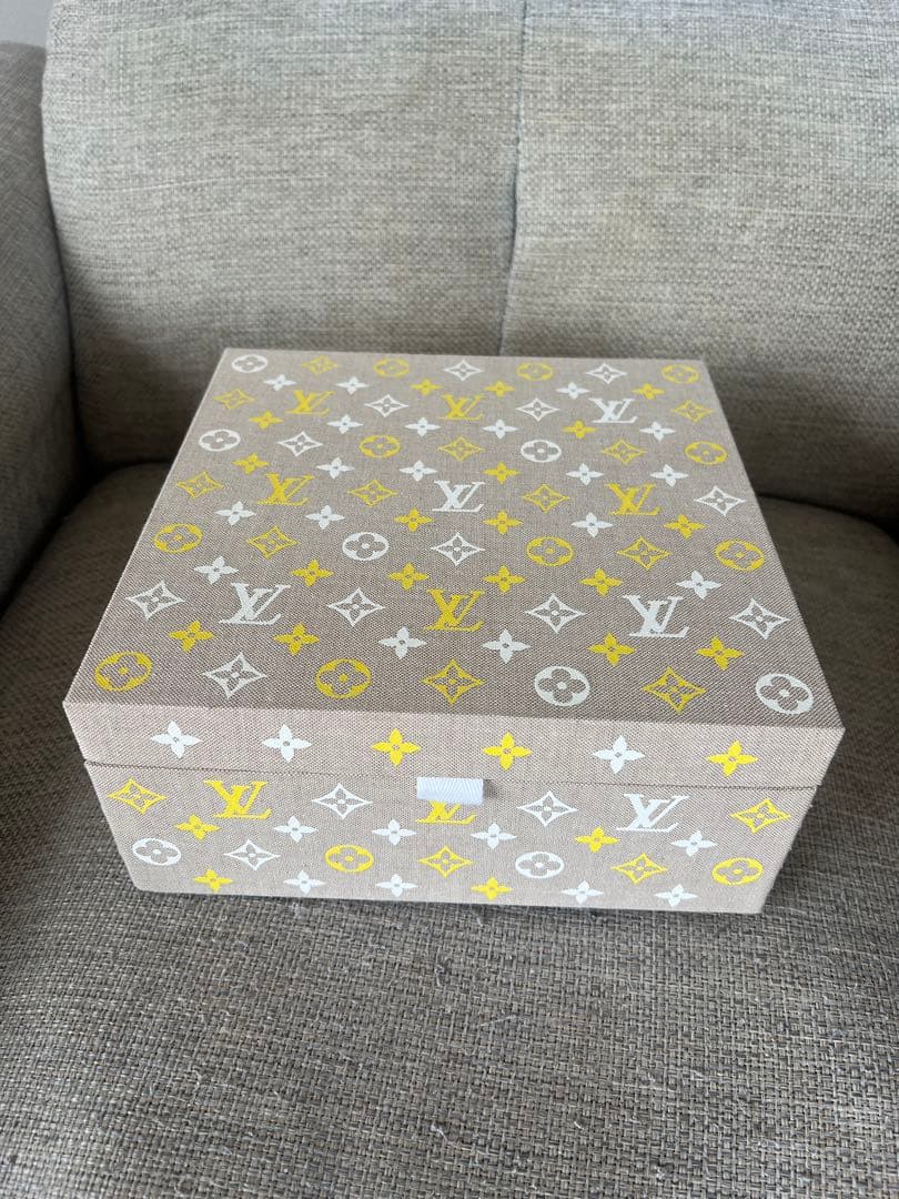 ルイヴィトン　保存箱　ファンシー収納ボックス　サングラス　スカーフ　VIP限定