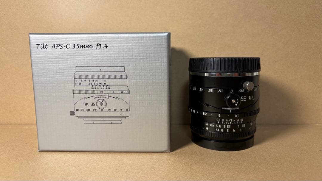 【未使用】TTArtisan 35mm F1.4 ティルトレンズ Zマウント