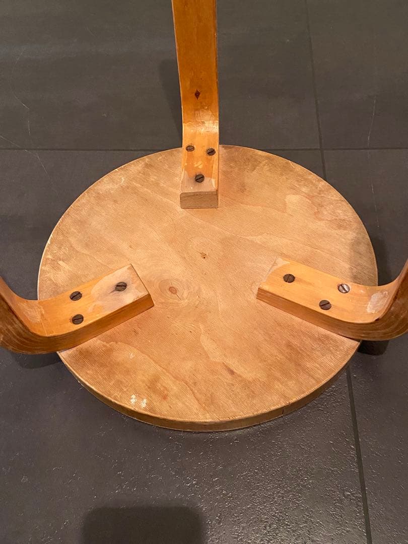 ビンテージ　アルヴァアアルト　スツール60 alvaraalto stool ③