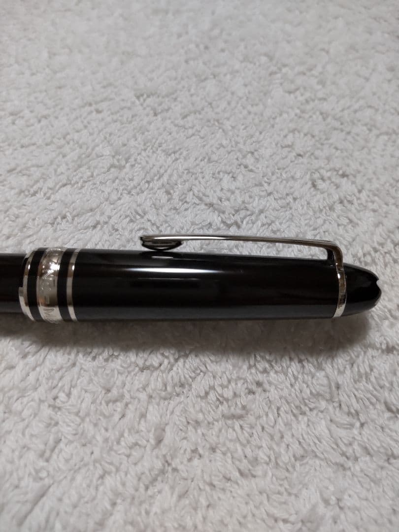 モンブラン114『モーツァルト』黒軸×銀の万年筆