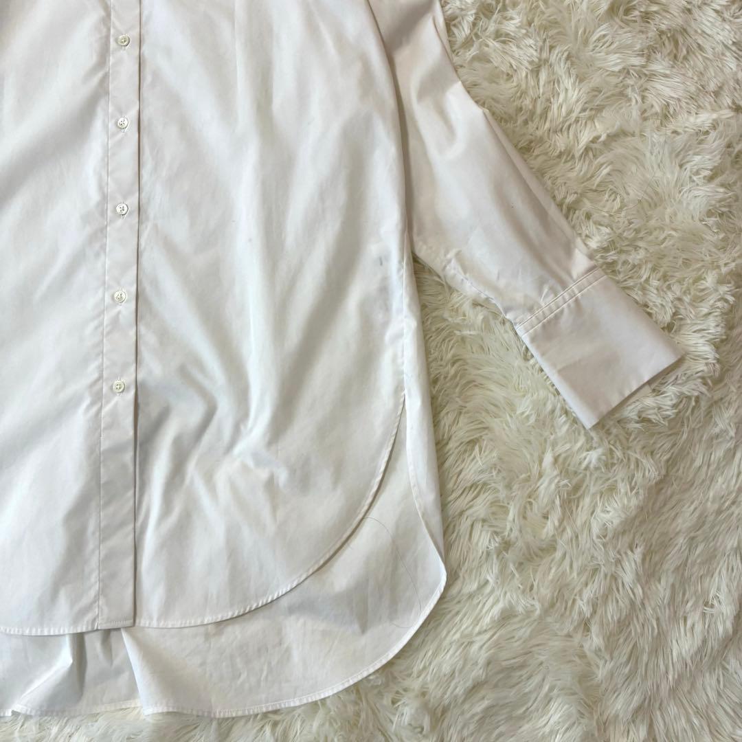 美品✨ ソージュ soeju バンドカラー　シャツ　オーバーサイズ　ホワイト