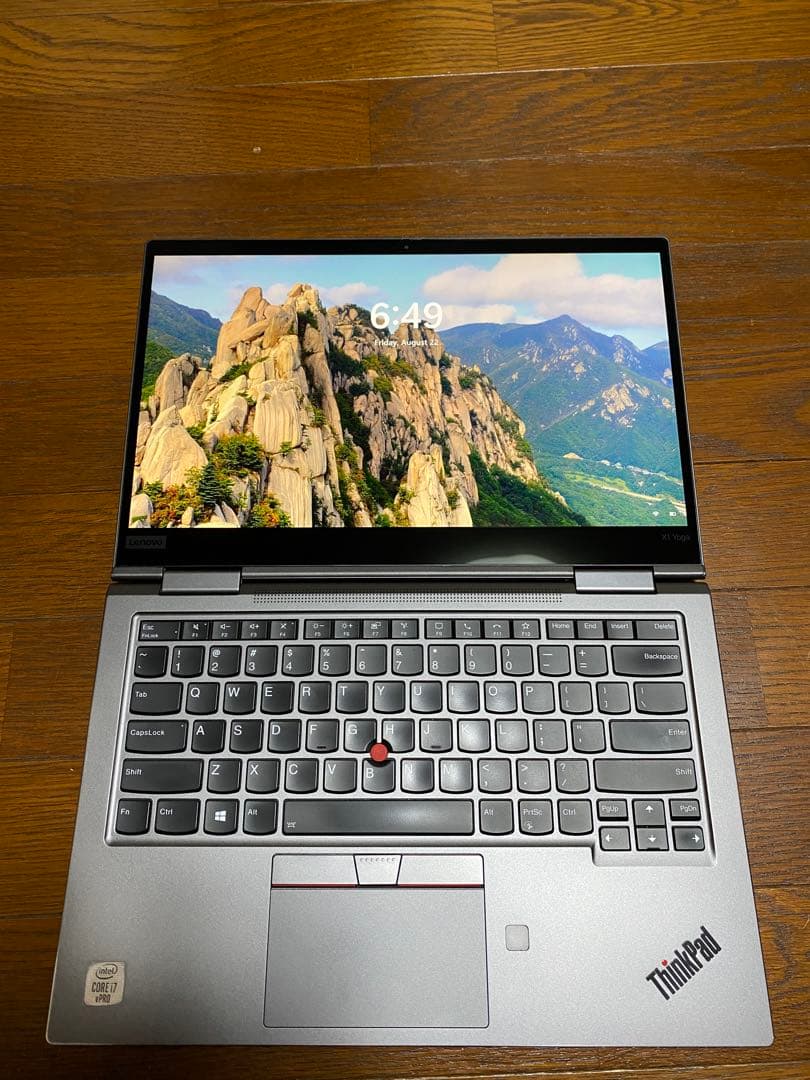 Windowsノート本体 ThinkPad X1 Yoga5-i7-10th,2tb,16gb,4K