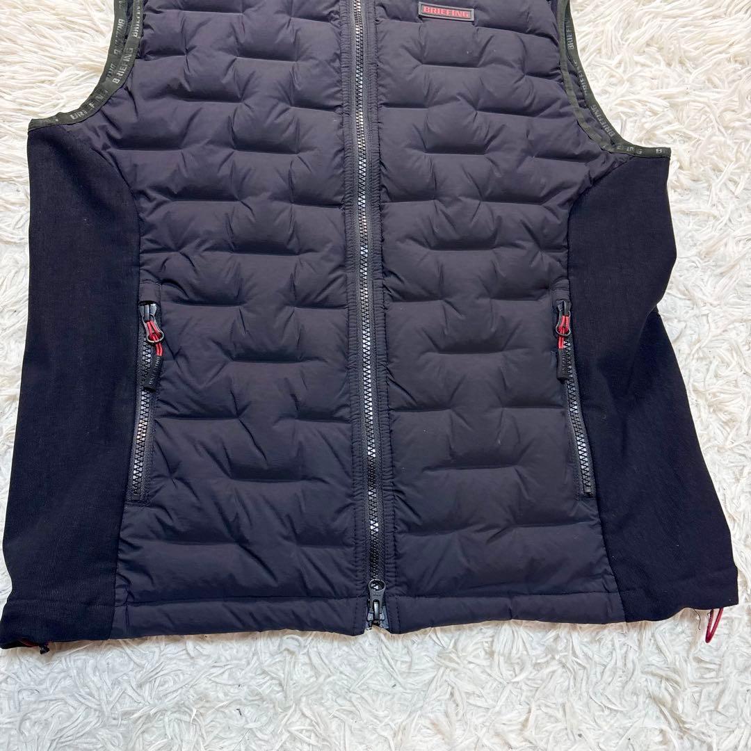 ブリーフィング　ダウンベスト　ブラック