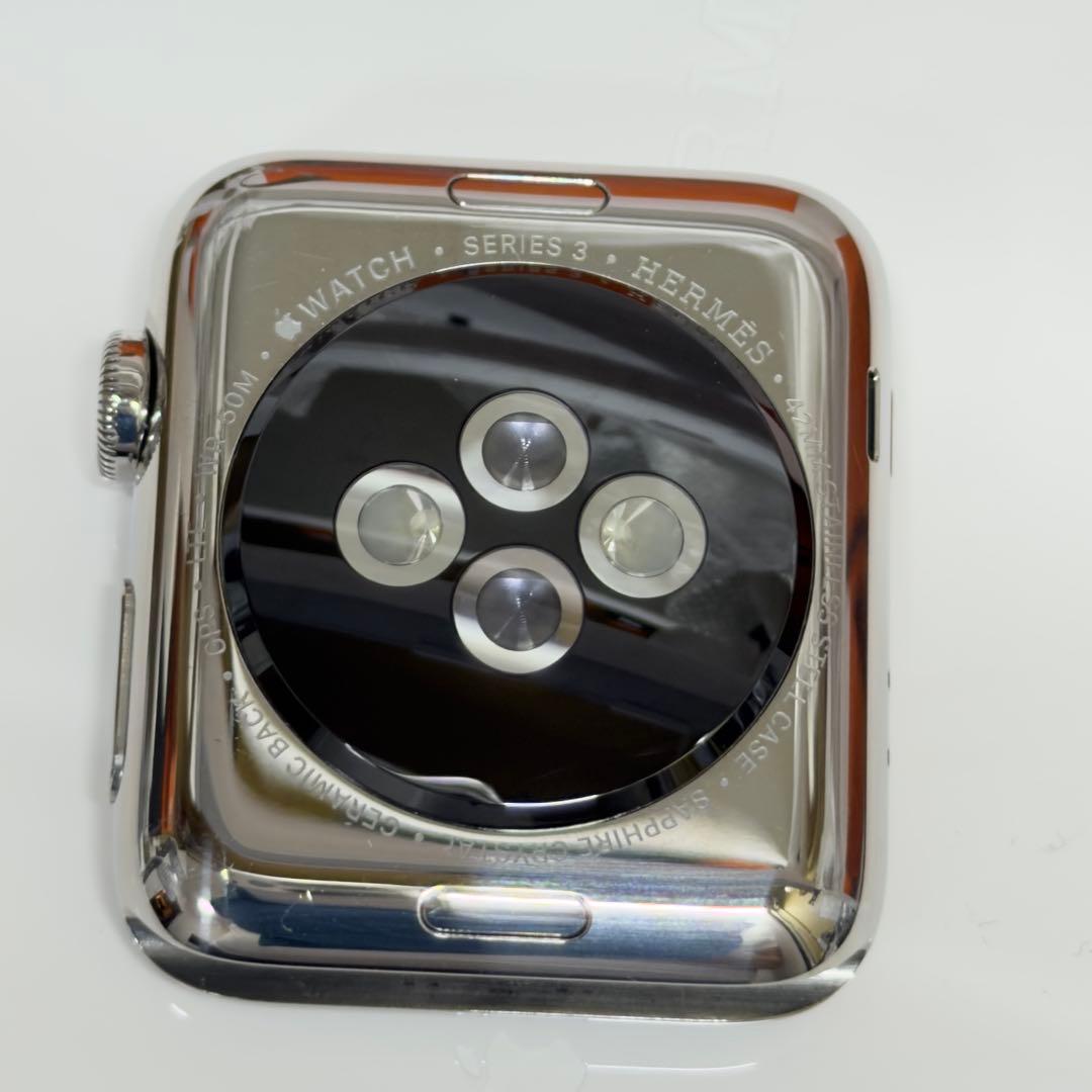 3037 Apple Watch エルメス　シリーズ3 セルラー　シルバー