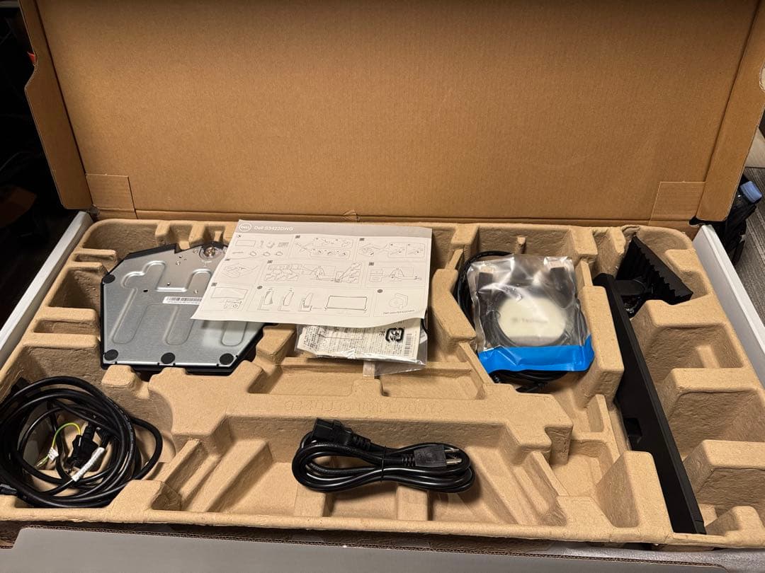 【中古】 Dell S3422DWG 34インチ 曲面 ゲーミングモニター