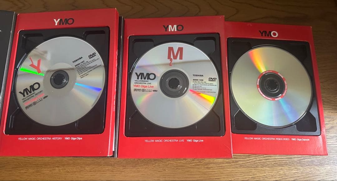 YMO 『GIGA １.２.３』セット