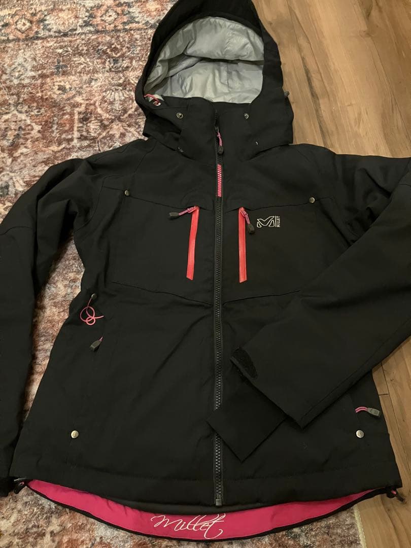 【美品】MILLET スキーウェア 上下セット Sサイズ