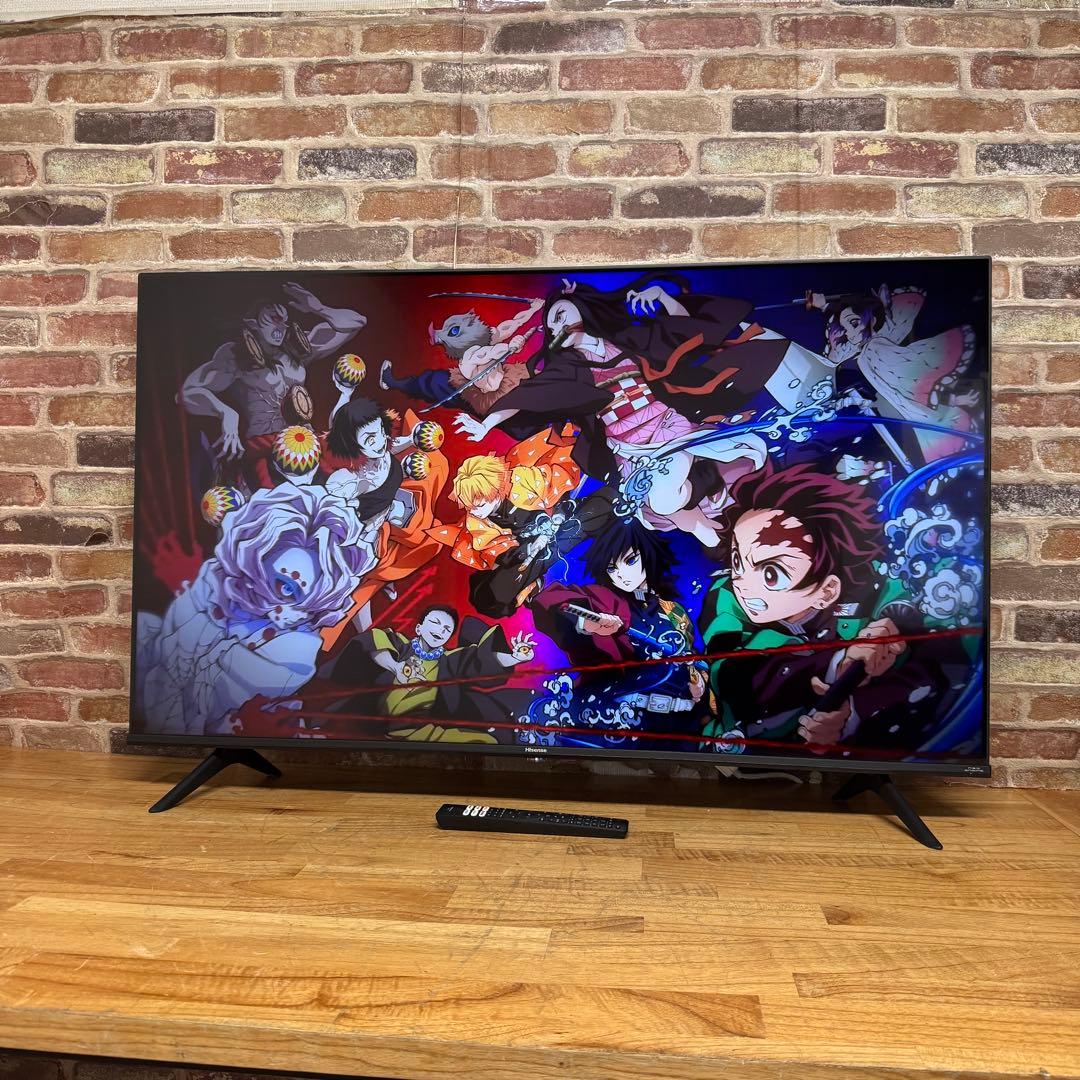 ハイセンス 50V型 液晶テレビ 4Kチューナー内蔵 50E6G 動画アプリ搭載