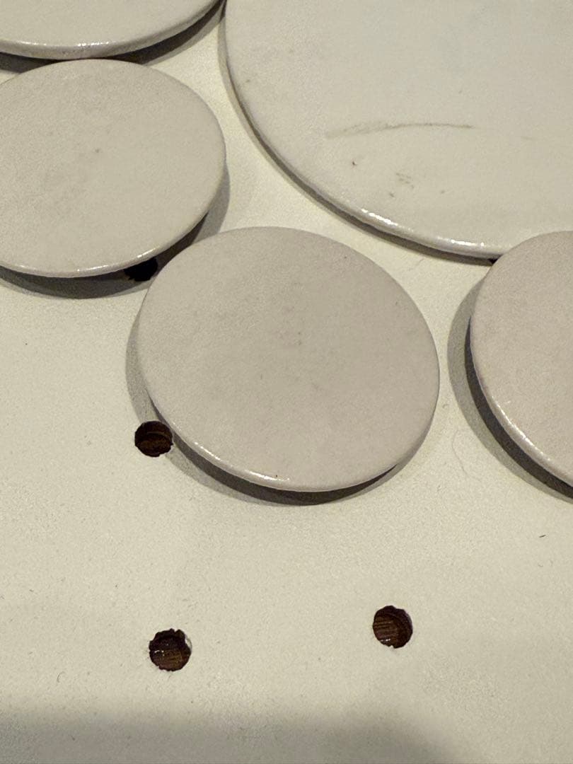 最初期　マルジェラ　ホワイト 缶バッジ　 5個セット