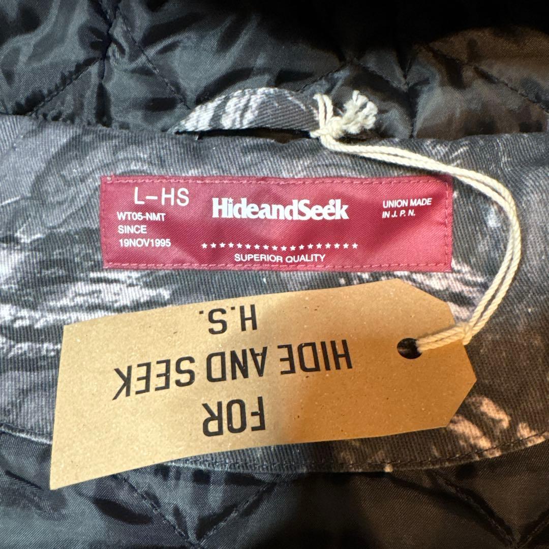 hide and seek Camo 迷彩 Jacket ジャケット