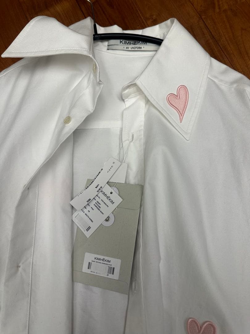 【新品　未使用】　キムへキム　ハートブラウス　XS