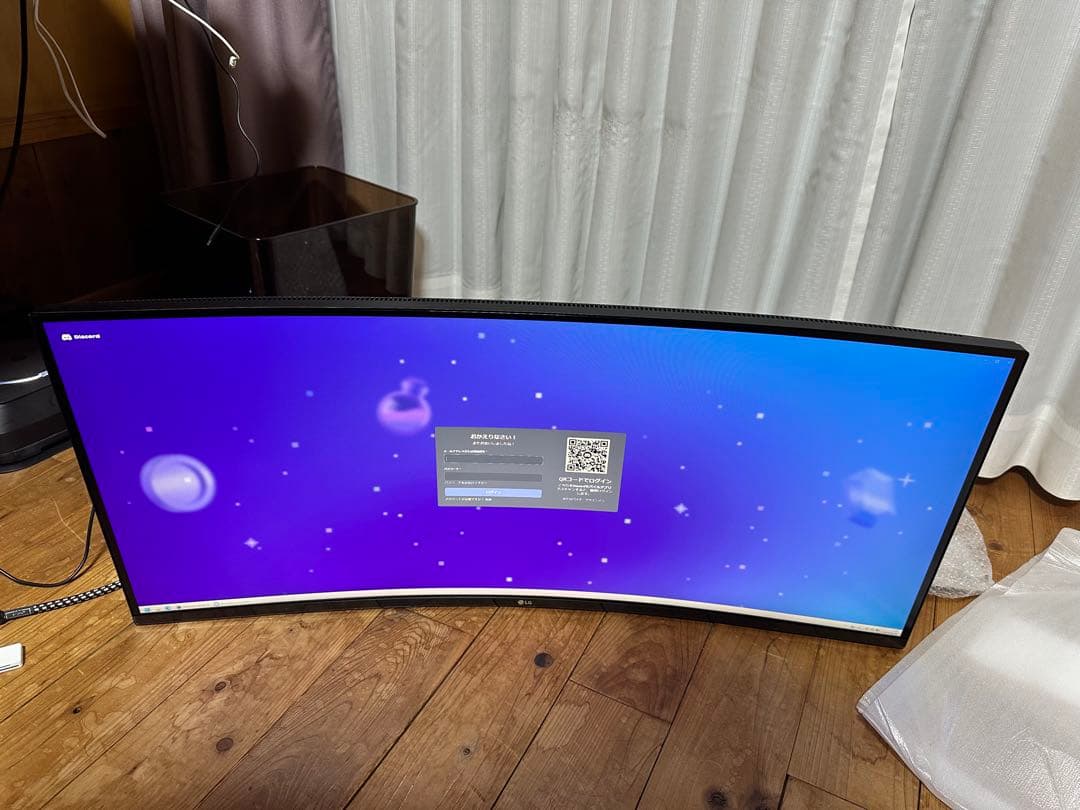 新品　LG ゲーミング モニター UltraGear 34WP60C-B