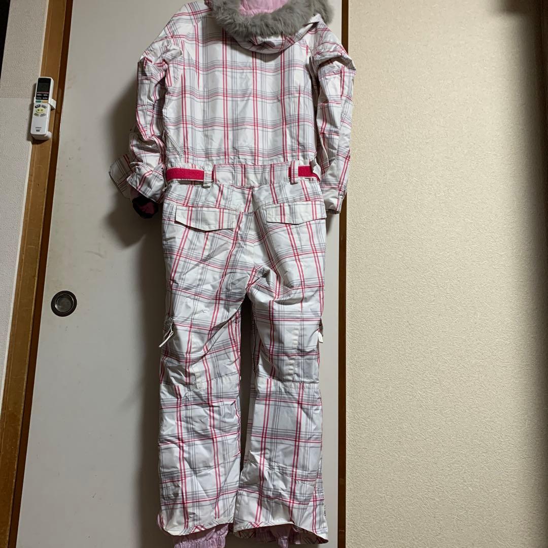 スノーボードウェア　チェック柄　11号　美品　おまけあり
