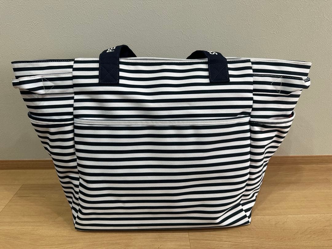 PEARLY GATES ストライプ トートバッグ