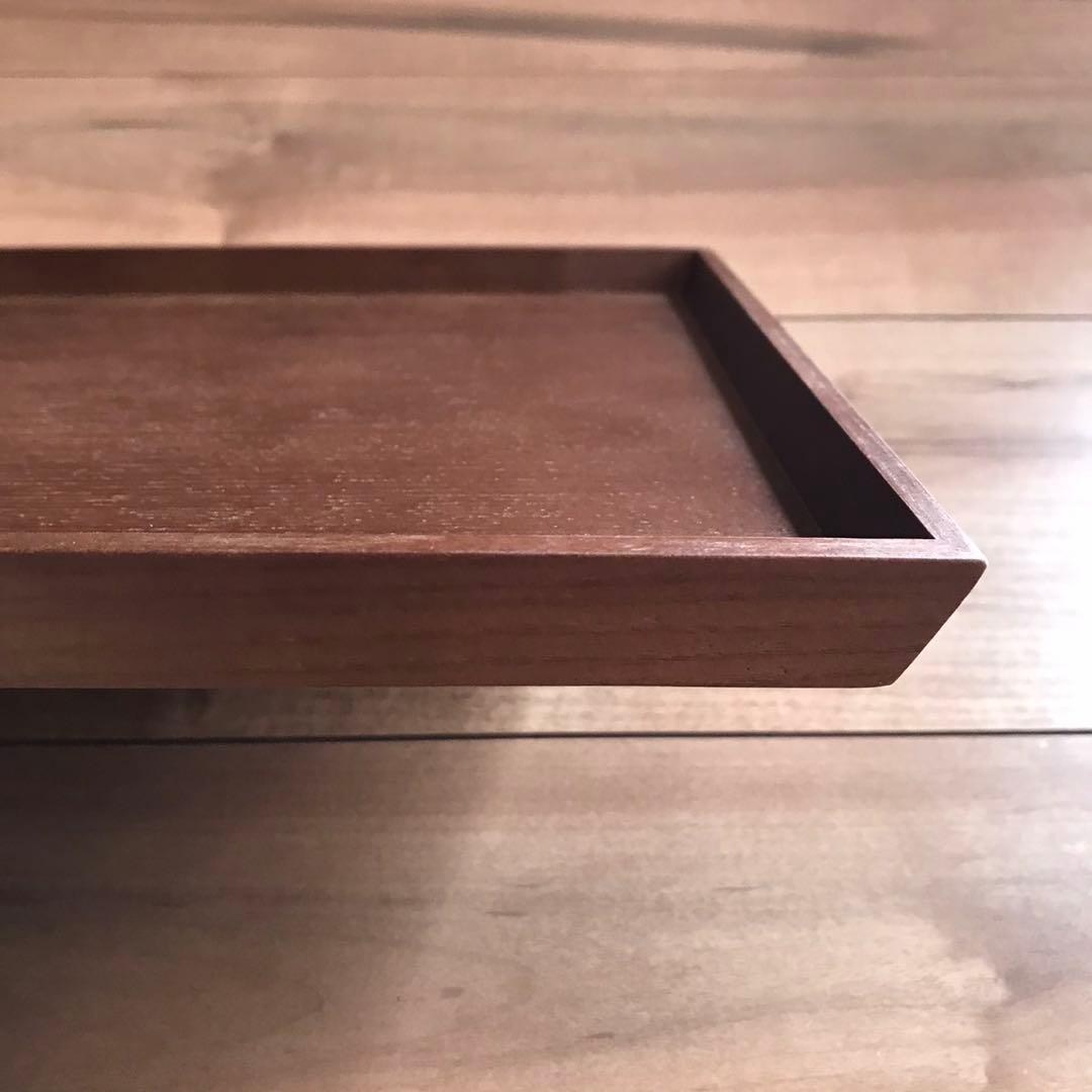 新品　木製トレー 10枚セット 木 トレイ お盆 お食事トレイ スタッキング