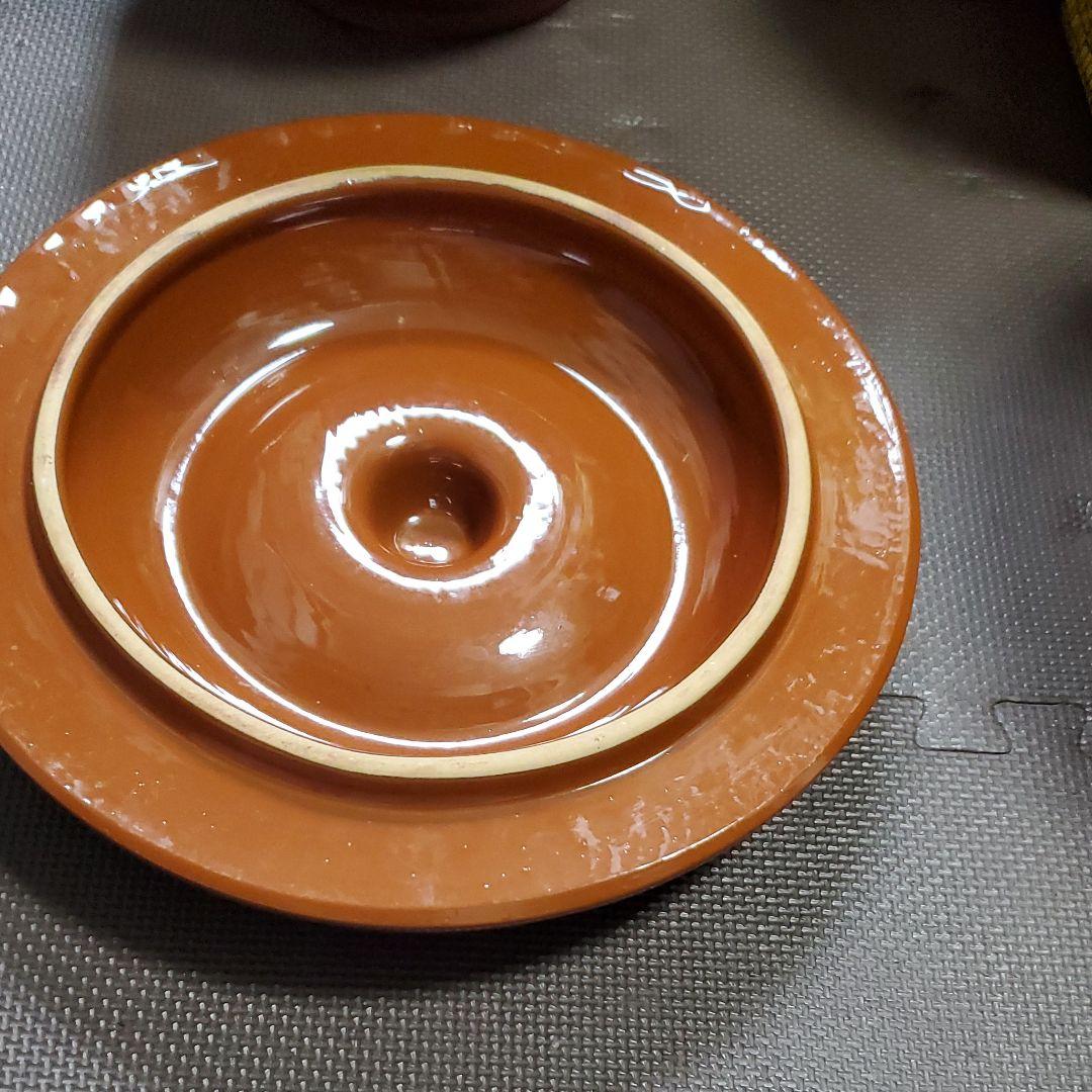 漬物容器  かめ2つ   久松寸胴8号蓋あり  4号蓋なし