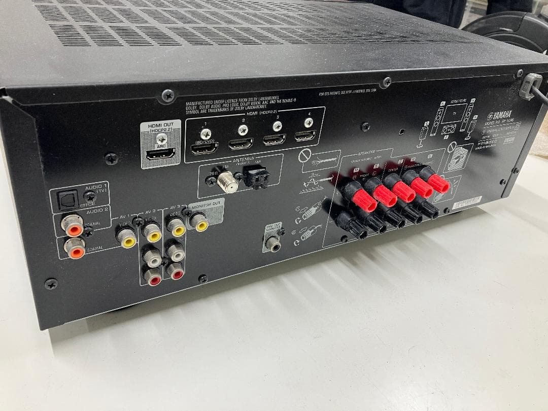 【中古】完動品　YAMAHA AVアンプ　RX-385