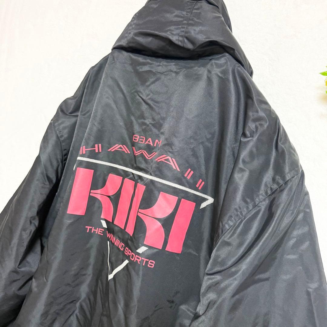 ホノルルハワイキキ【M】ベンチコート 裏起毛 キルティング ユニセックス ピステ