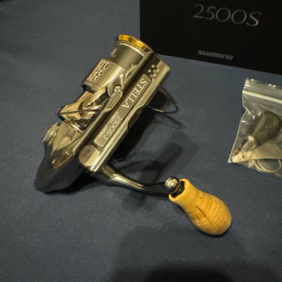 シマノ　18ステラ　2500S 夢屋　エギングコルクノブ