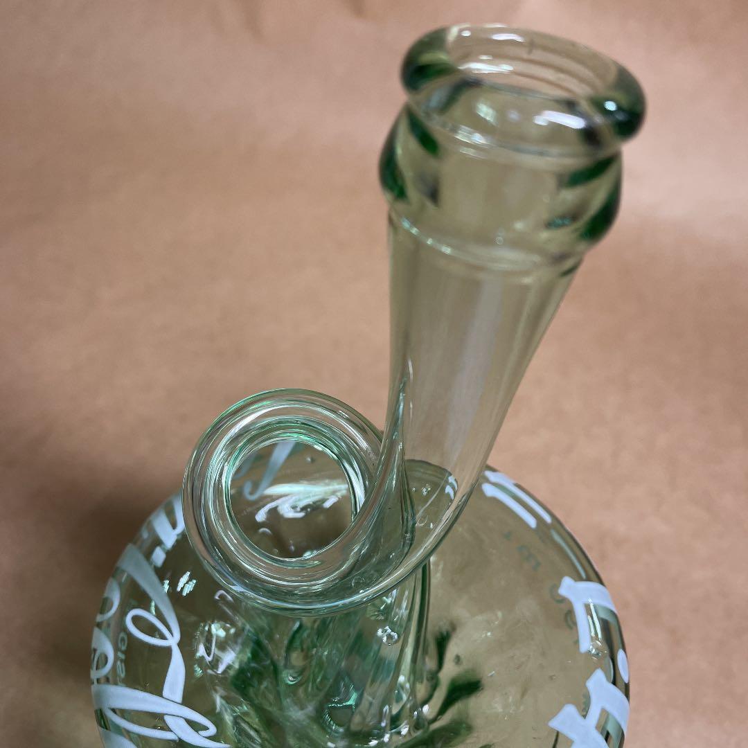 コカコーラ　置物【m59 ガラス　ボトル　デザイン　ハンドメイド　レトロ　レア】