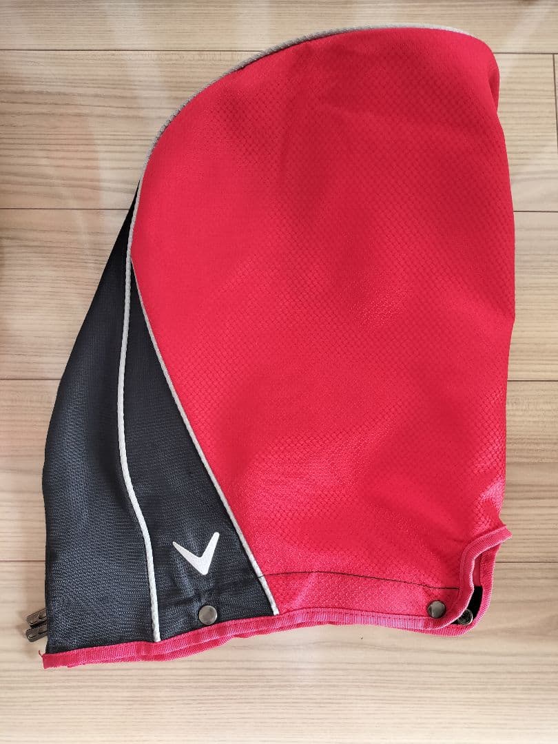 【美品】Callaway キャディバッグ 赤黒