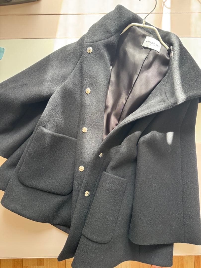 【最終値下げ】アベニールエトワール　フーディミドルフレアコート