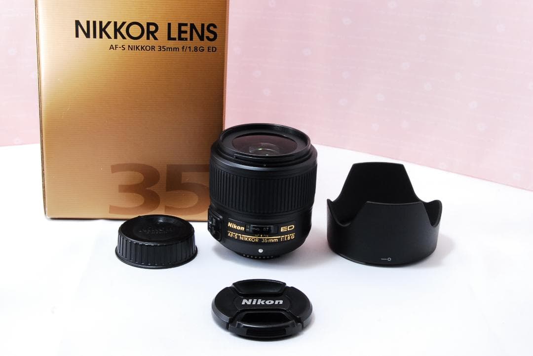 〓美品〓ニコン AF-S NIKKOR 35mm F1.8G ED 単焦点レンズ