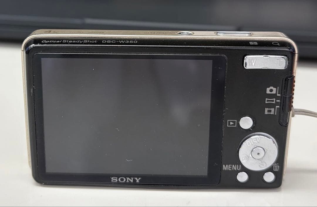 ソニー　デジカメ　ジャンク　Sony Cyber-shot DSC-W350