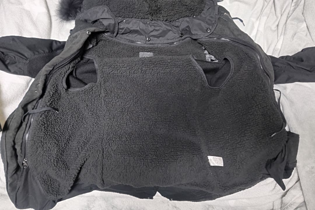 JOHNNY WOLF ブラック モッズコート M