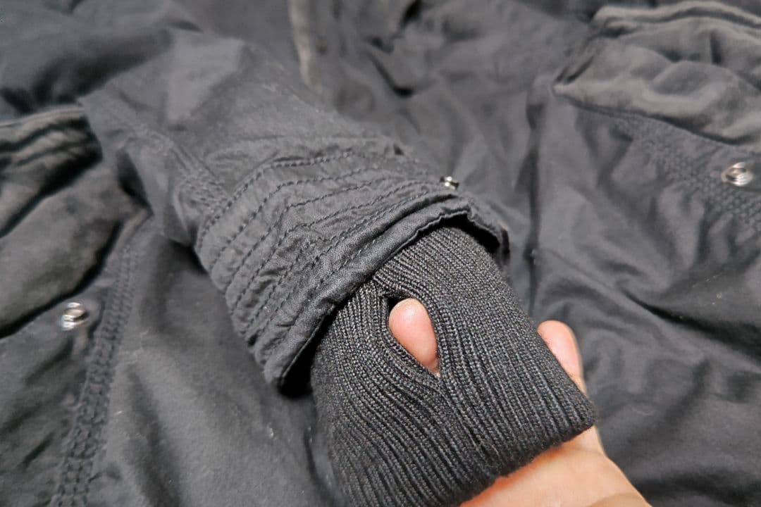 JOHNNY WOLF ブラック モッズコート M