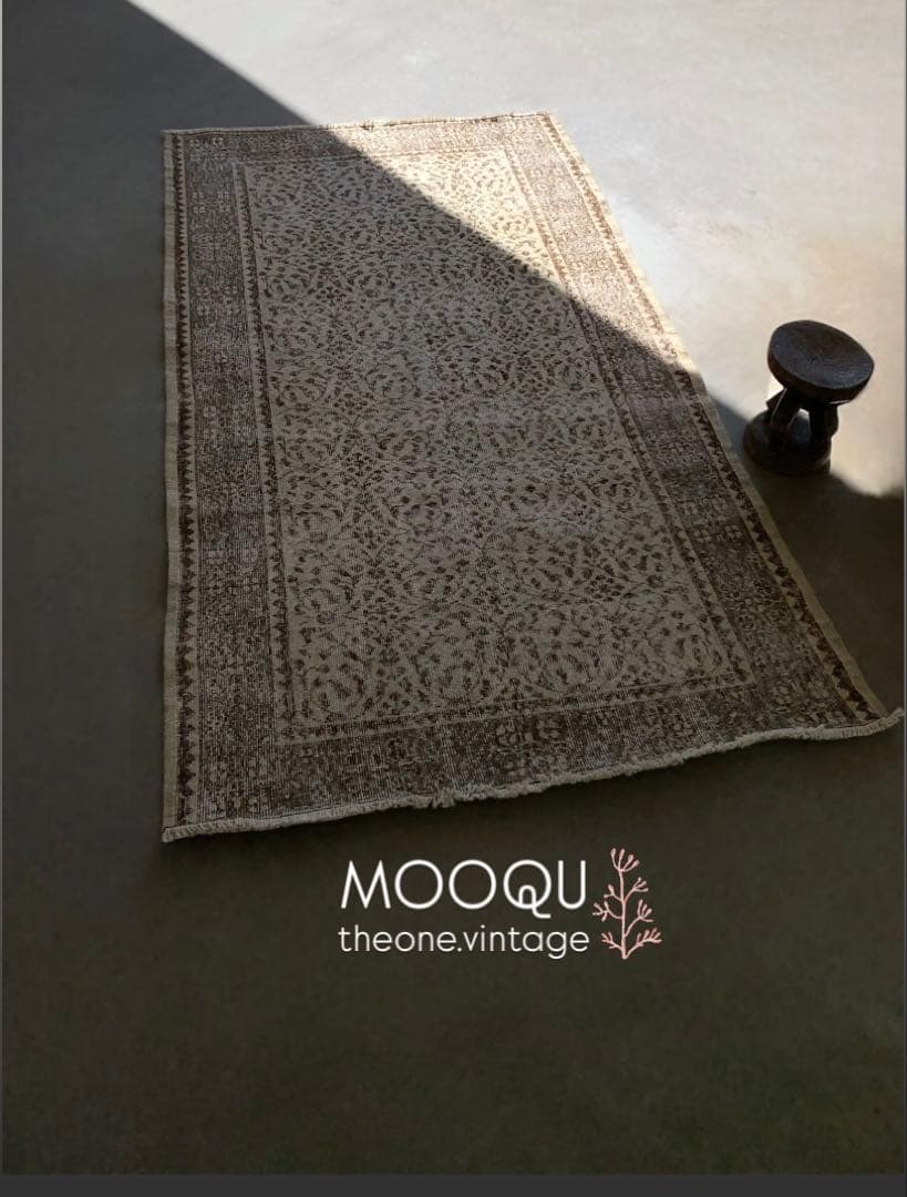 116×212\" Feel nature”ViNTAGE TURKiSH RUG