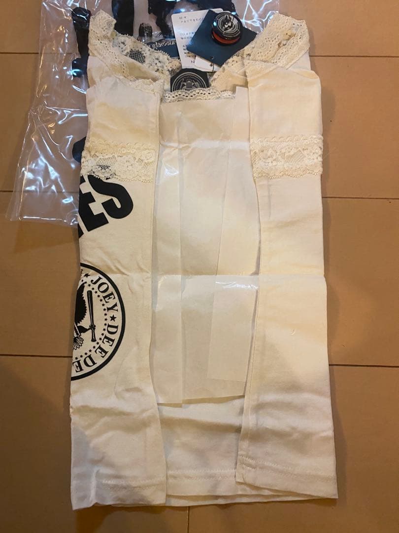 初期　ヒステリックグラマー　キャミソール　ホワイト　RAMONES　Y2K 新品