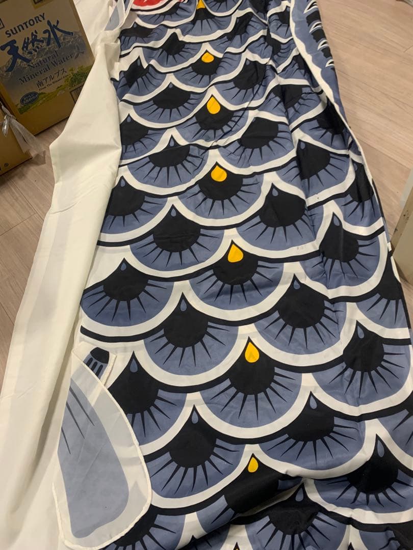 鯉のぼり　旭天竜　使用品　5Mセット　こいのぼり