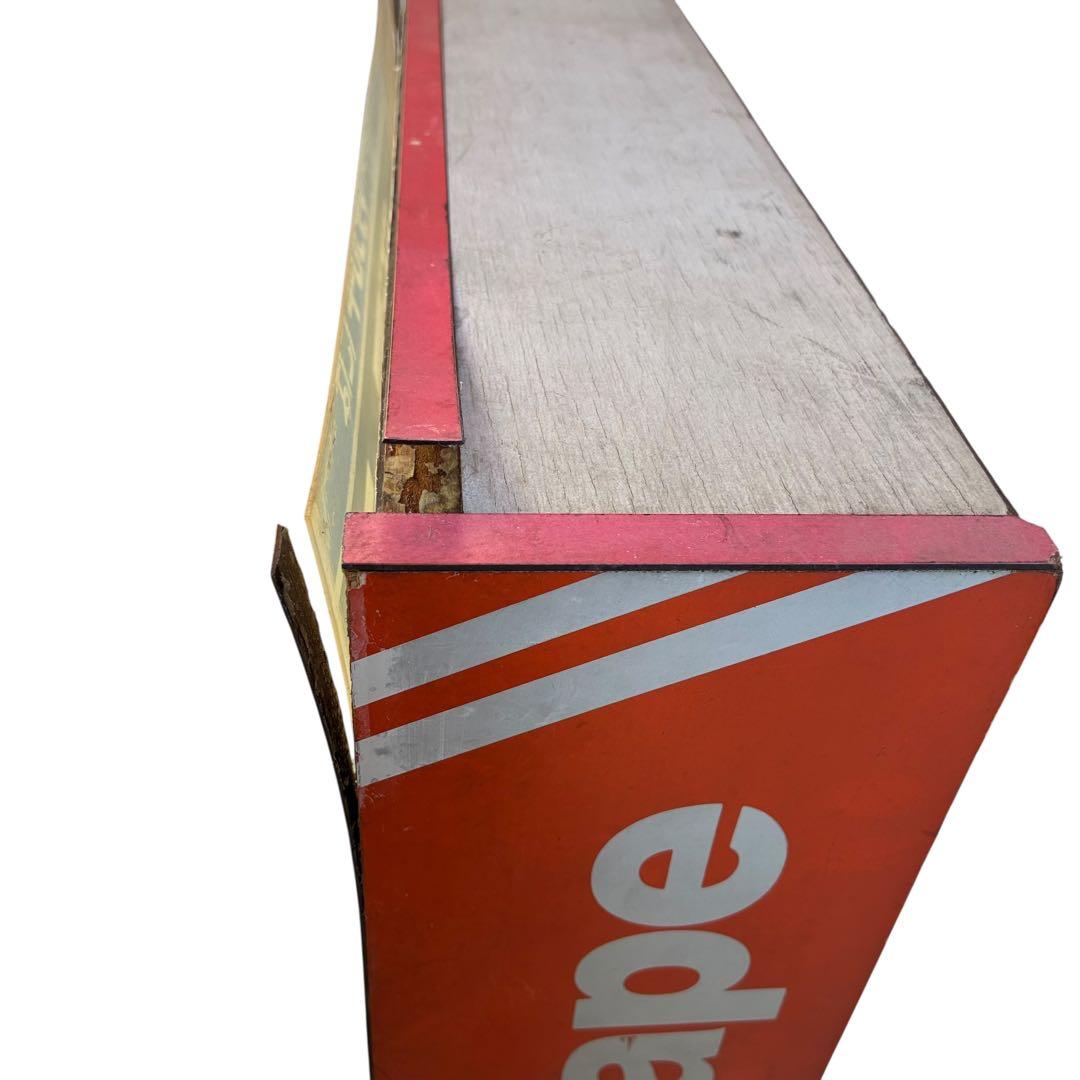 希少　レトロ　ナショナル　ラック　木製　キャスター付き