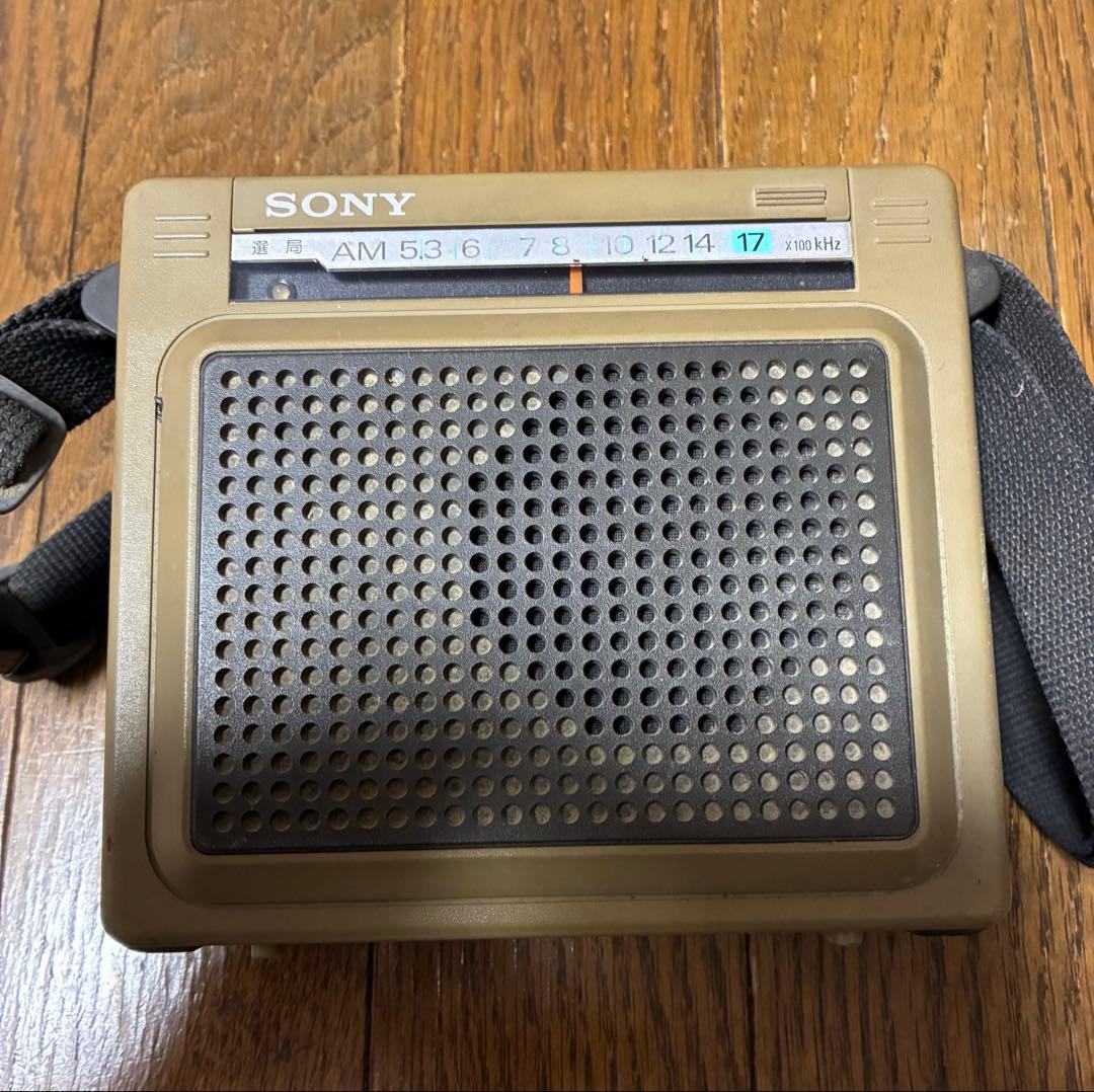 SONY ポータブルAMラジオ ICR-S71