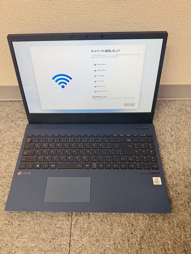 Windowsノート本体 NEC PC-N1575AAL Core i7 10510U 8GB 512GB